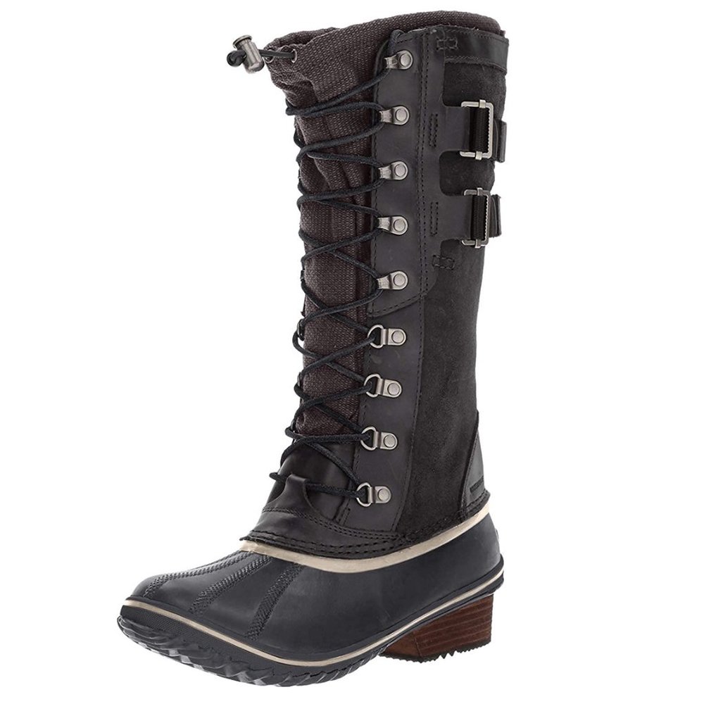 Sorel Conquest Carly II Duck Boot in Black